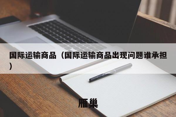 国际运输商品（国际运输商品出现问题谁承担）