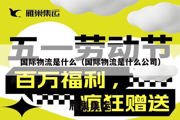 国际物流是什么（国际物流是什么公司）