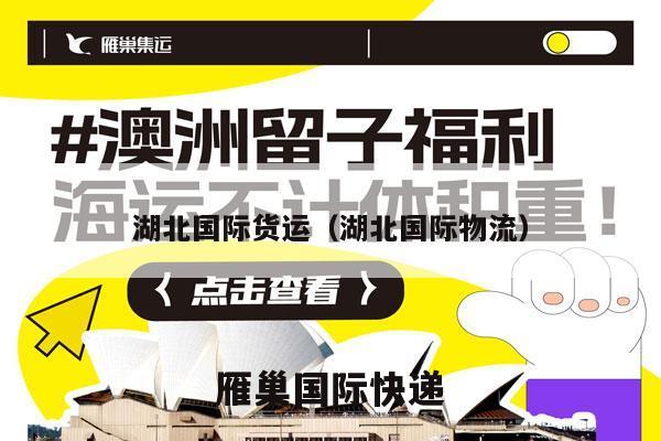 湖北国际货运（湖北国际物流）