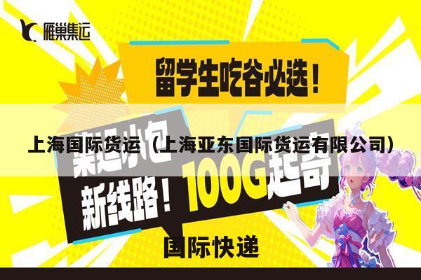 上海国际货运（上海亚东国际货运有限公司）