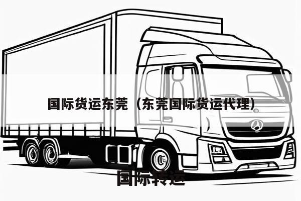 国际货运东莞（东莞国际货运代理）