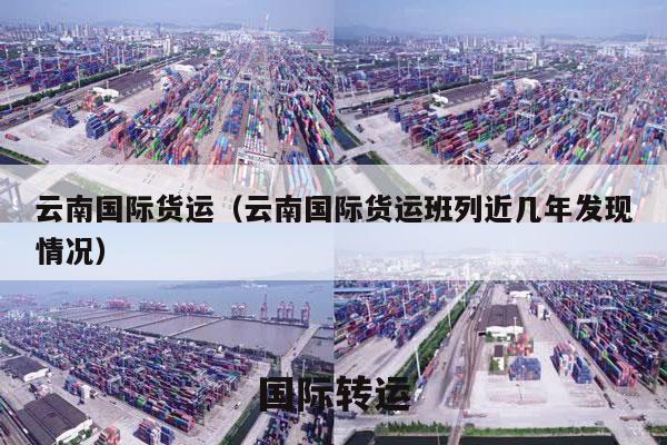 云南国际货运（云南国际货运班列近几年发现情况）