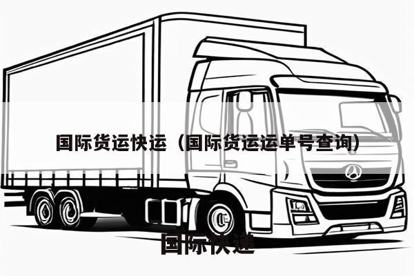 国际货运快运（国际货运运单号查询）