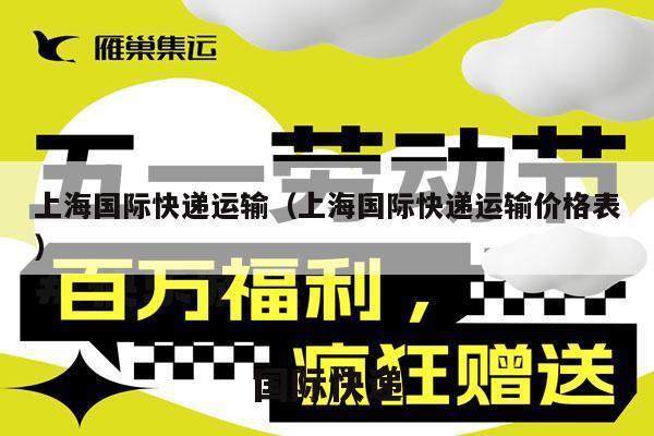上海国际快递运输（上海国际快递运输价格表）