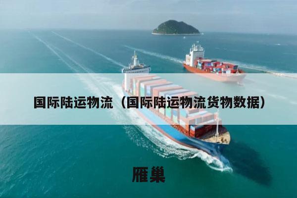 国际陆运物流（国际陆运物流货物数据）
