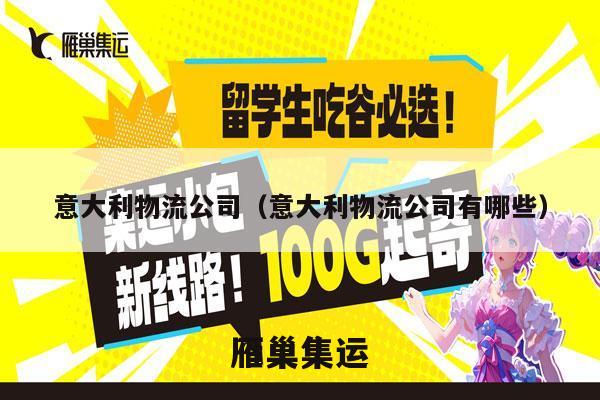 意大利物流公司（意大利物流公司有哪些）