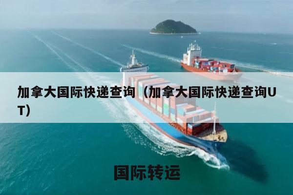 加拿大国际快递查询（加拿大国际快递查询UT）