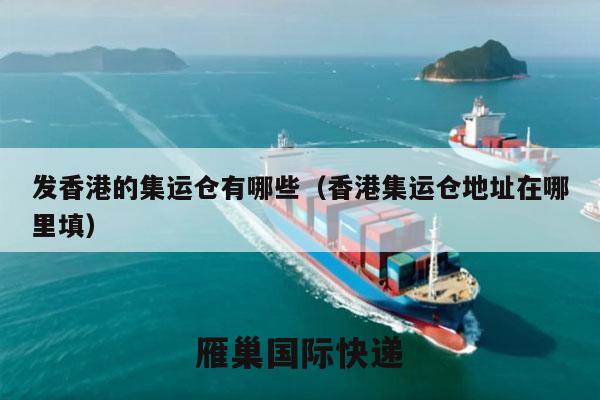 发香港的集运仓有哪些（香港集运仓地址在哪里填）