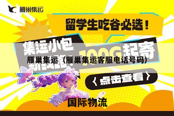 雁巢集运（雁巢集运客服电话号码）